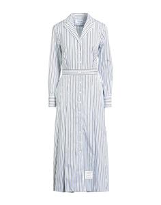 Платье миди Thom Browne, темно-синий