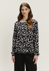 Блуза Greenpoint Blouse, Print/Dark Blue
