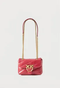 Сумка через плечо love puff baby Pinko, Rosso Scuro/Antique Gold-Coloured