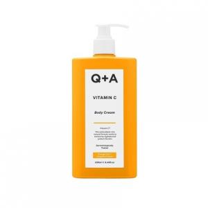 Крем для тела Q+A с витамином С и увлажняющими и осветляющими ингредиентами 250мл