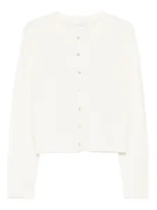 Кардиган с круглым вырезом Vince, нейтральный