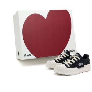 Стильные низкие скейтбордистские кроссовки унисекс Fairwhale, черный[box]