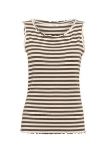 Топ Cream RIBBA STRIPE, Canteen Birch Stripe/Beige