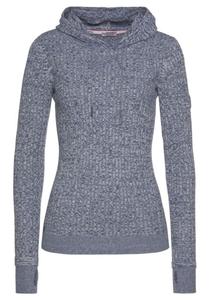 Толстовка с капюшоном KangaROOS Sweater, пятнистый серый