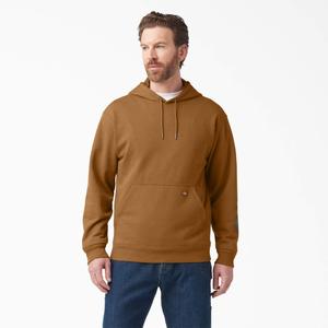 Толстовка с водоотталкивающим логотипом и рукавами Dickies, цвет Brown Duck (Bd)