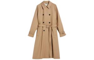 WEEKEND MaxMara Шерстяное прямое пальто женское верблюжьего цвета, Camel