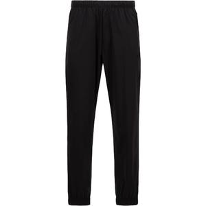 Брюки с манжетами и нашивкой с логотипом Moncler, черный