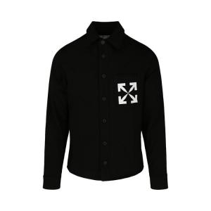 Рубашка Off-White Arrow Denim Shirt, Black