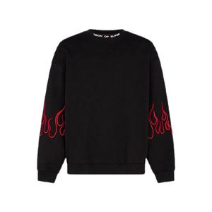 Свитшот с вышивкой flame Vision Of Super, черный