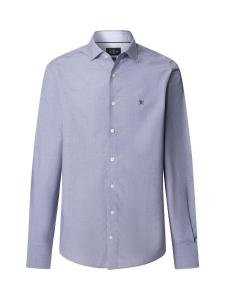 Рубашка делового покроя Regular Fit Hackett London Puppytooth, Night Blue