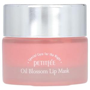 Маска для губ Petitfee Oil Blossom с маслом семян камелии, 15 г