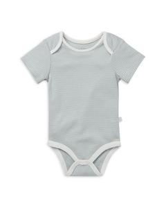 Боди унисекс с короткими рукавами MORI – для малышей, синий