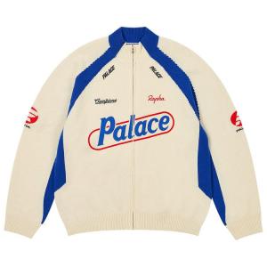 Толстовка Palace Rapha Zip Knit, White