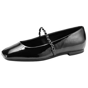 Ecco Туфли Мэри Джейн на плоской подошве, коллекция Dance Joy, 1 см, черные, женские, 234333