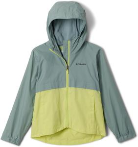 Columbia детская куртка Rain-zilla II, Crushed Blue/Neon Light