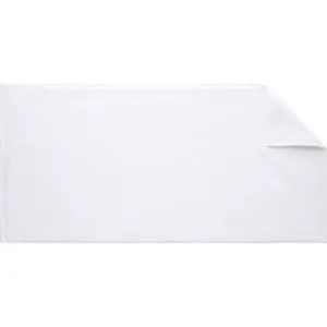 Полотенце для душа Elegant однотонное, с каймой, из чистого хлопка Egeria, белый