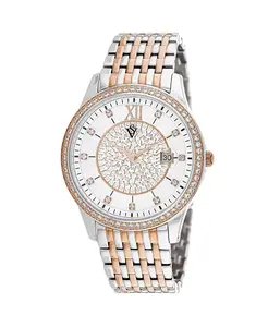 Женские часы Carla с белым циферблатом - cv0482 Christian Van Sant, white