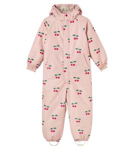 Распечатанный комбинезон с принтом Konges Sløjd, Ma Grande Cerise Blush