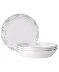 Набор мисок Sweet Leilani из 4 предметов, сервиз на 4 персоны Noritake, gray