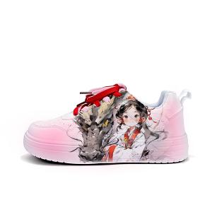 Холодные цикады вчера низкие кеды для скейтборда унисекс, бело-черный дракончик-ZLA2113D