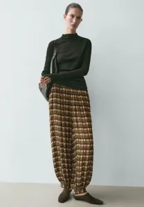 Свободные брюки-саруэль Massimo Dutti, Brown