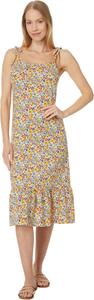 Платье Toad&Co Dandelion Midi Sleeveless Dress, цвет Barley Multi Floral Print