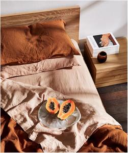 ADovz Комплект постельного белья ADovz из 100% льна Brown