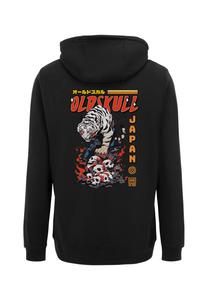 Толстовка Oldskull Xtreme Tattoo Tiger Skull, черный
