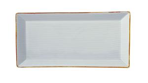 Блюдо Landscape, 18x36 см, серый