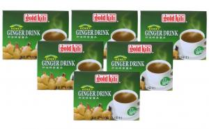 [ 6x 180 г (60x18 г) ] Быстрорастворимый имбирный напиток GOLD KILI | Быстрорастворимый имбирный напиток