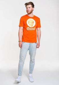 Футболка с принтом LOGOSHIRT, цвет orange