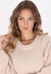 Джемпер faina, бежевый