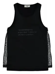 Майка с круглым вырезом Gmbh, черный