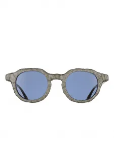 Округлые солнцезащитные очки Wrapped Mart1 Massada, серый