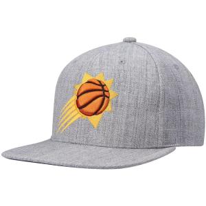 Мужская серая кепка Mitchell & Ness Heathered Phoenix Suns 2.0 Snapback