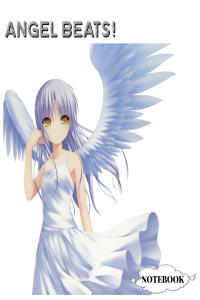 Angel Beats! notebook: 6x9 120 Pages Lined College Ruled Paper, Journal, Matte Finish Cover (Independently published)