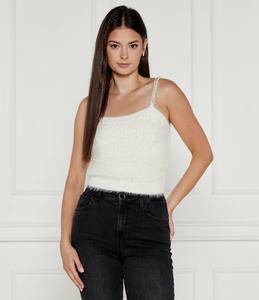 Топ GUESS KEYLA Slim Fit, белый