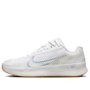 Кроссовки court air zoom vapor 11 hc 'white light blue' Nike, белый