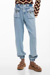 джинсовые спортивные штаны