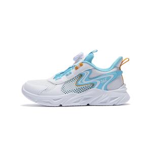 361°KIDS Детские кроссовки для бега: противоскользящие, износостойкие, дышащие, легкие, амортизирующие. Цвет: белый, синий, желтый.