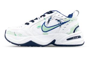 Nike Кроссовки Air Monarch 4 с износостойкой подошвой, унисекс, белые, зеленые