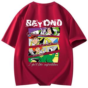 Футболка унисекс Disney, бордовый