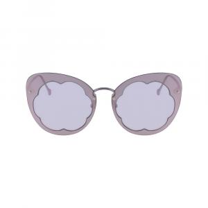 Женские солнцезащитные очки Salvatore Ferragamo Metal, фиолетовый