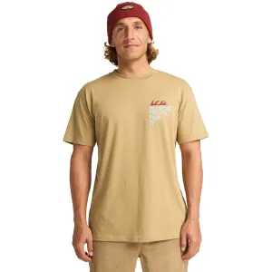 Мужская футболка Twin Fin Billabong, бежевый