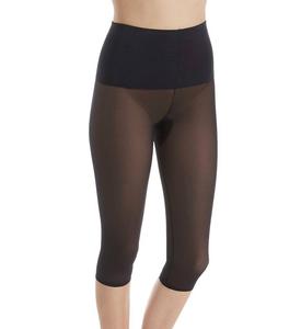 Женские утягивающие брюки-капри Power Lites с широкой резинкой, черного цвета Rago