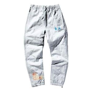 Спортивные штаны Air Jordan x Union Crossover Sports Pants 'Grey White', белый