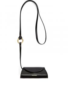 Jil Sander кожаный футляр для губной помады, черный