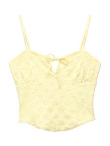 Топ Pull&Bear Pull&Bear , Pastel yellow