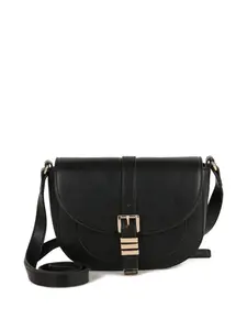 Полукруглая сумка на плечо Michael Kors Kids, черный