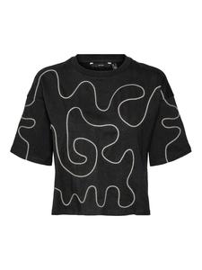 Vero Moda Футболка черного цвета